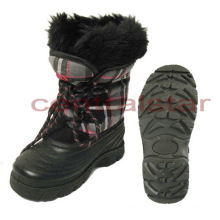 Fashion Removable Felt TPR Kids Snow Boots (SB002)